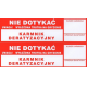Naklejka na karmnik deratyzacyjny 